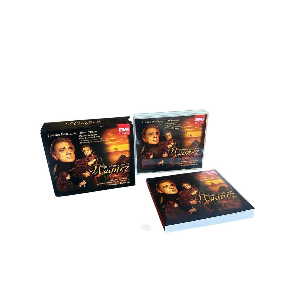 Wagner Tristan und Isolde 3-CD + Bonus DVD Box Set – Domingo, Stemme, Pappano
